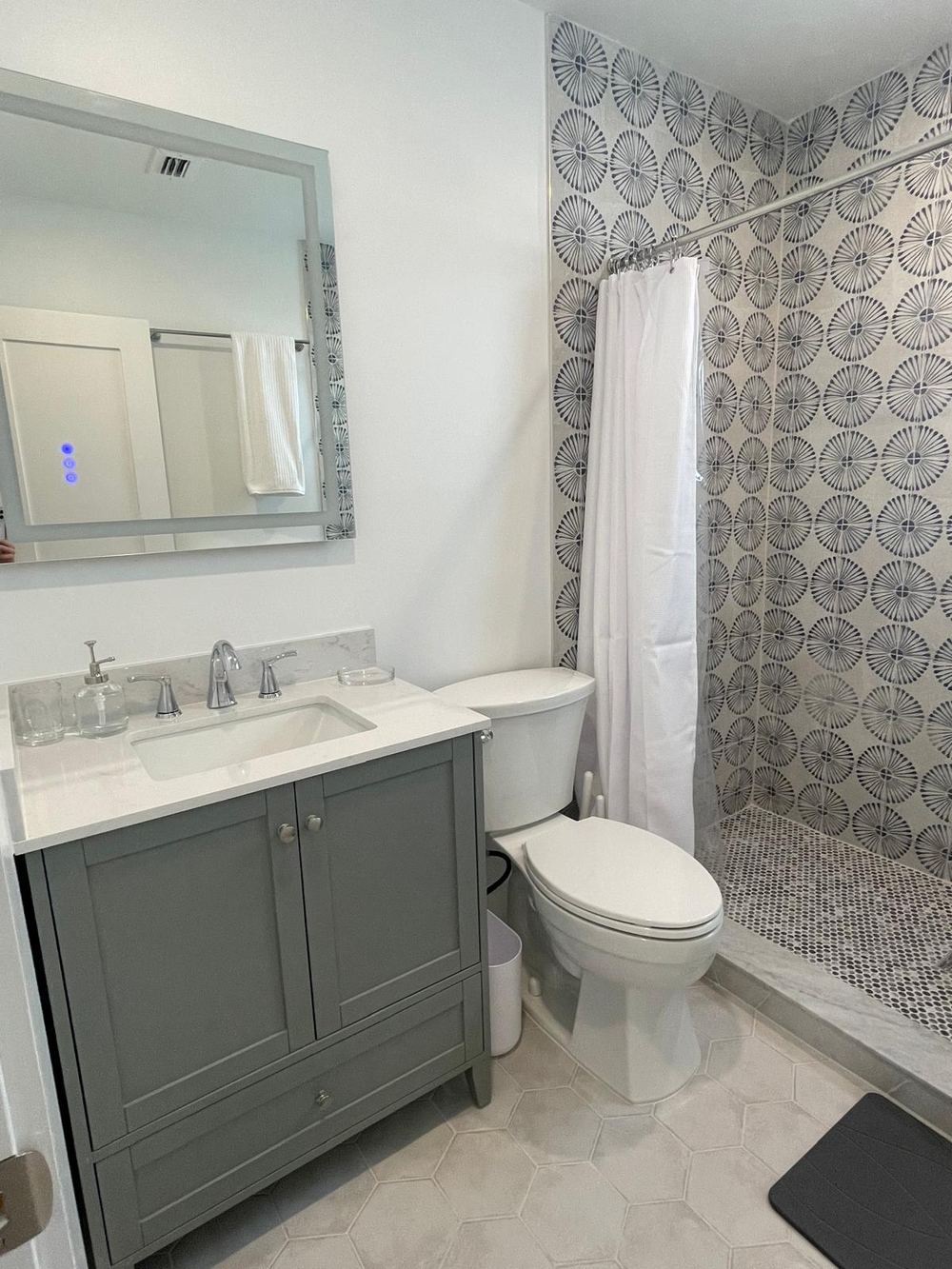 Upstairs bathroom