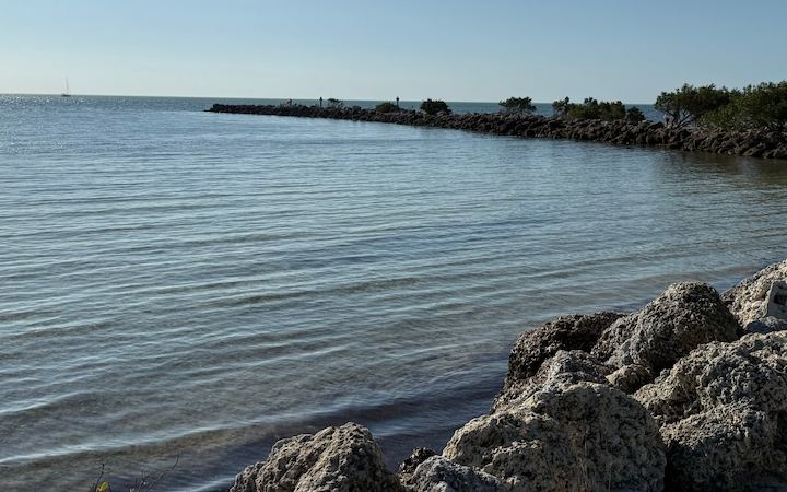 The Point jetty at Kawama